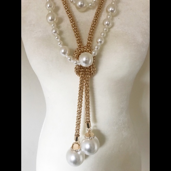 Grand Pearl Ball Neck Piece✨✨ - Picture 4 of 6